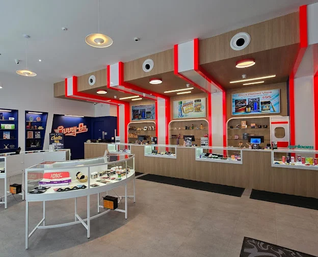 Carry-On Cannabis — interior, Niagara Falls NY