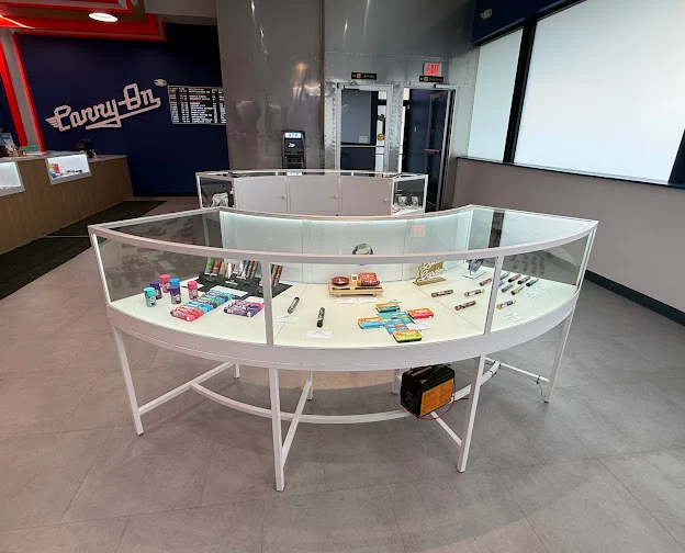 Carry-On Cannabis — sales counter