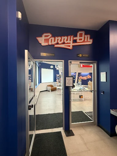 Carry-On Cannabis — display shelving