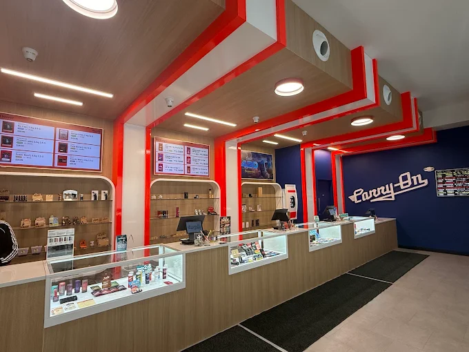 Carry-On Cannabis — retail floor